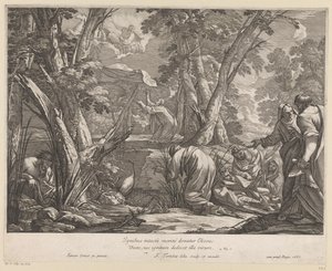 Elia sul carro di fuoco da François Tortebat