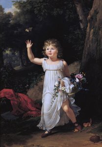 Francese: Ritratto del giovane Edgar Clarke Ritratto del giovane Edgar Clarke da Francois Xavier Fabre