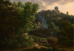 Paesaggio italiano da Francois Xavier Fabre