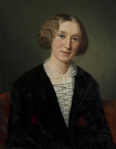 George Eliot, Mary Ann Evans, 1880-81 da François d Albert Durade