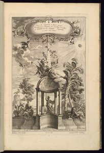 Design per Pannelli con Tempietto con Minerva, Incoronata da un Obelisco e Vittoria