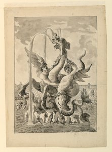 Progetto per il Grand Trianon a Versailles da François de Cuvilliés the Elder