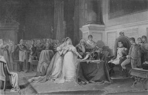Il divorzio di Giuseppina, 1846, metà XIX secolo da François de Meersman