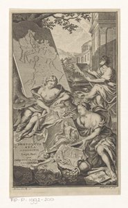 Allegoria della geometria da François van Bleyswijck