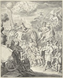 Trionfo allegorico di un principe o condottiero