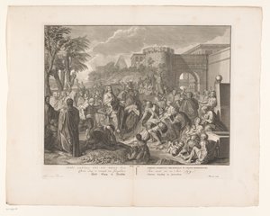 Ingresso di Cristo a Gerusalemme da François van Bleyswijck
