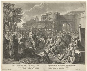 Ingresso di Cristo a Gerusalemme da François van Bleyswijck