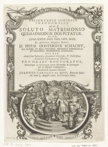 Minerva incorona uno scrittore da François van Bleyswijck