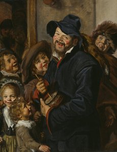 Il suonatore di Rommel-Pot, c.1630 da Frans (Follower of) Hals