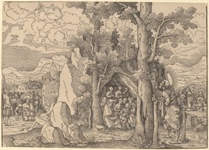 San Giovanni Battista Predicante da Frans Crabbe van Espleghem