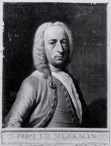Ritratto di Pieter Merkman Jr da Frans Decker