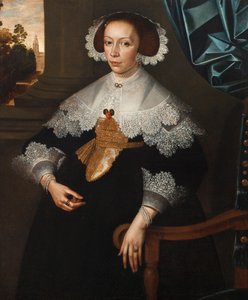 Ritratto di Florence-Marguerite de Renesse-Warfusée, Contessa di Grimbergen, 1641