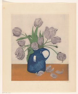 Tulipani in una brocca
