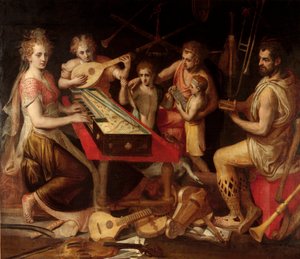 Caratteri musicali vetus da Frans Floris