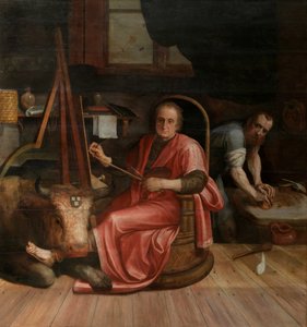 San Luca che dipinge la Madonna