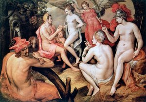 Il giudizio di Paride, c1550 da Frans Floris