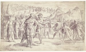 Il popolo di Israele attraversa il fiume