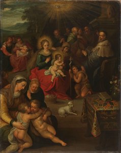 La Santa Parentela da Frans Francken (II)