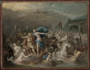 Il trionfo di Nettuno e Anfitrite, 1630s da Frans Francken
