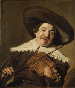 Daniel van Aken che Suona il Violino, c.1640 da Frans Hals