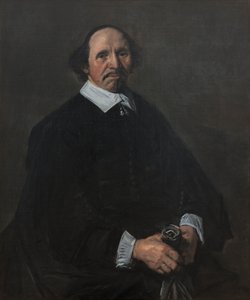 Danese: Portræt af en mand Ritratto di un uomo da Frans Hals
