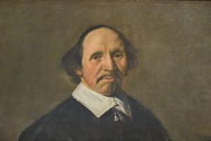 Danese: Portræt af en mand Ritratto di un uomo da Frans Hals