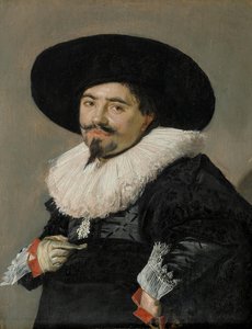 Tedesco: Bildnis eines Mannes Ritratto di uomo, forse Palamede da Frans Hals