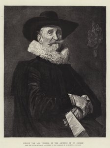 Johann van Loo, colonnello degli arcieri di San Giorgio da Frans Hals
