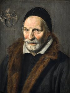 Ritratto di Jacobus Hendricksz Zaffius da Frans Hals