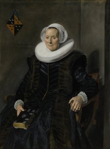 Ritratto di Maritge Claesdr Vooght da Frans Hals