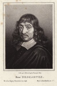 Ritratto di René Descartes da Frans Hals