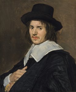 Ritratto di un uomo, 1648-1650 da Frans Hals