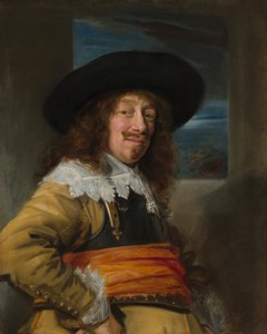 Ritratto di un membro della Guardia Civica di Haarlem, c. 1636-1638 da Frans Hals