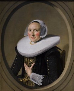 Ritratto di una donna (Marie Larp ?), c.1635-38 da Frans Hals