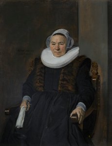 Ritratto di una donna anziana, tradizionalmente chiamata Mevrouw Bodolphe da Frans Hals