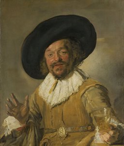 Il bevitore allegro da Frans Hals