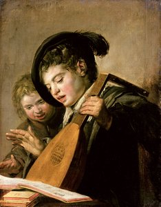 I ragazzi cantanti da Frans Hals
