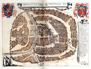 Mappa di Mosca, 1572