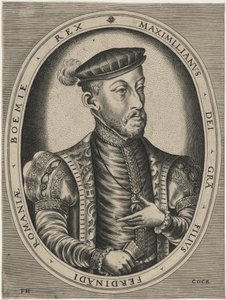 Massimiliano II, imperatore romano da Frans Huys