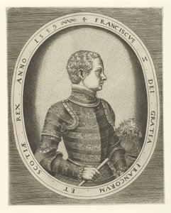 Ritratto di Francesco II di Francia 1544-1560, 1559 da Frans Huys