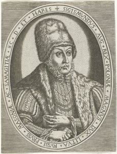 Ritratto di Sigismondo II Augusto da Frans Huys