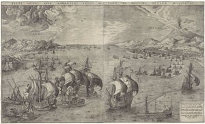 Battaglia navale nello Stretto di Messina da Frans Huys
