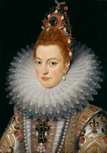 Arciduchessa Isabella, c.1601-20 da Frans II (after) Pourbus