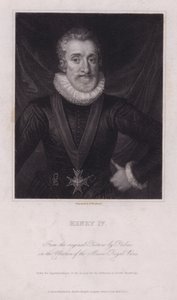 Enrico IV, re di Francia (incisione)
