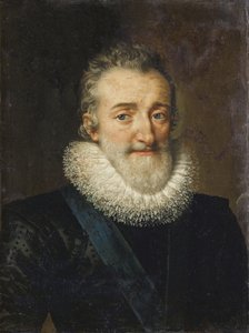 Ritratto di Enrico IV re di Francia da Frans II Pourbus