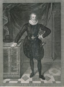 Ritratto di Enrico IV di Francia da Frans II Pourbus