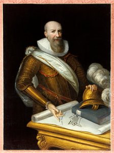 Ritratto del primo Duca di Sully come Sovrintendente delle Fortificazioni. Maximilien de Béthune, Duca di Sully