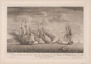 La brigata Lougen attaccata a St. Thomas, 3 marzo 1801