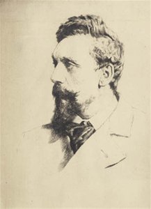 Ritratto di Carl Bloch da Frans Schwartz
