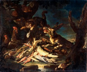 Pesce, 1620 da Frans Snyders or Snijders